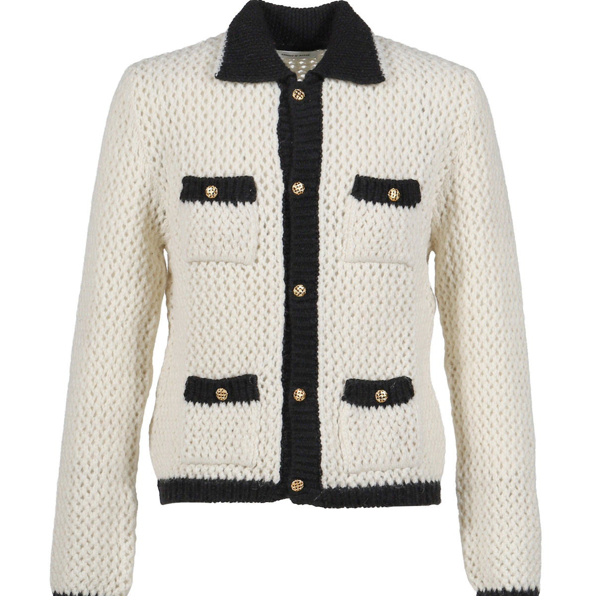 ernest w baker カーディガン　25ss ERNEST W. BAKER アーネストベイカー FW25 CROCHET CONTRAST