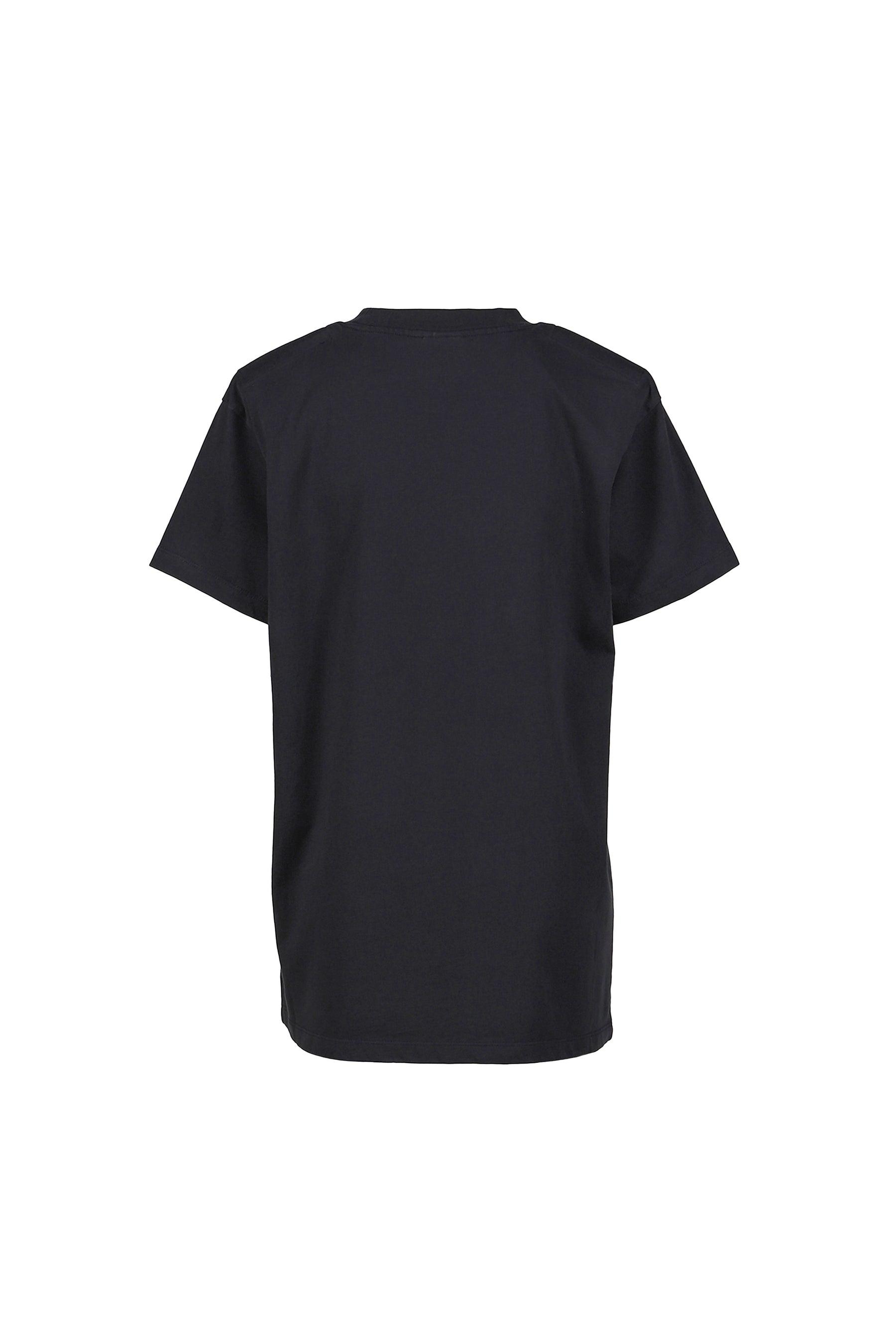 LIPSTICK OVERSIZED T SHIRT KNIT / BLK