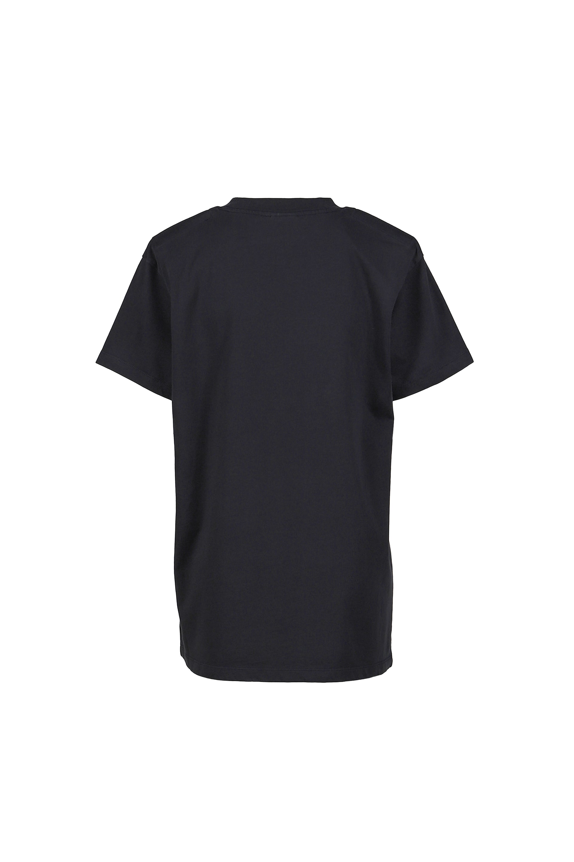 LIPSTICK OVERSIZED T SHIRT KNIT / BLK