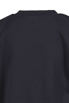 LIPSTICK OVERSIZED T SHIRT KNIT / BLK