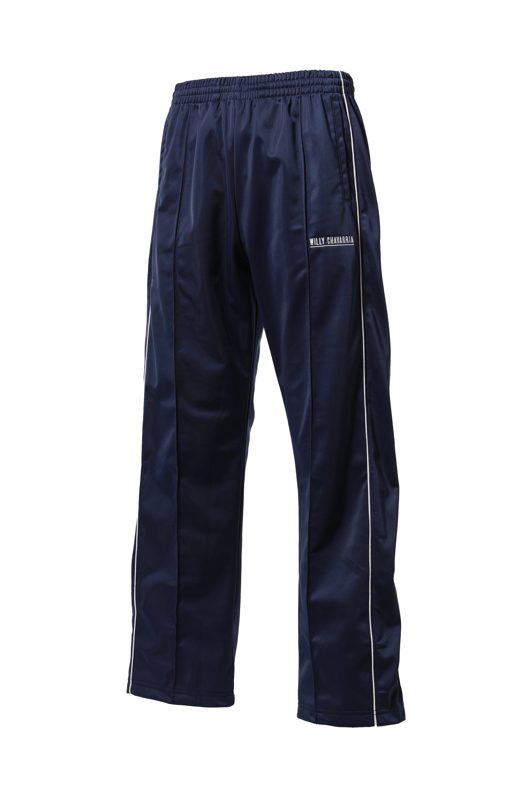 WILLY CHAVARRIA ウィリー チャバリア FW23 NEW TRACK PANTS / NVY -NUBIAN
