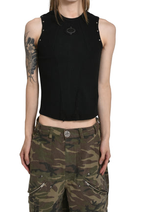 SUKI TANK TOP / BLK