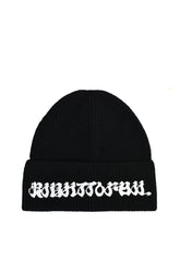 RIGHT TO FAIL BEANIE / BLK