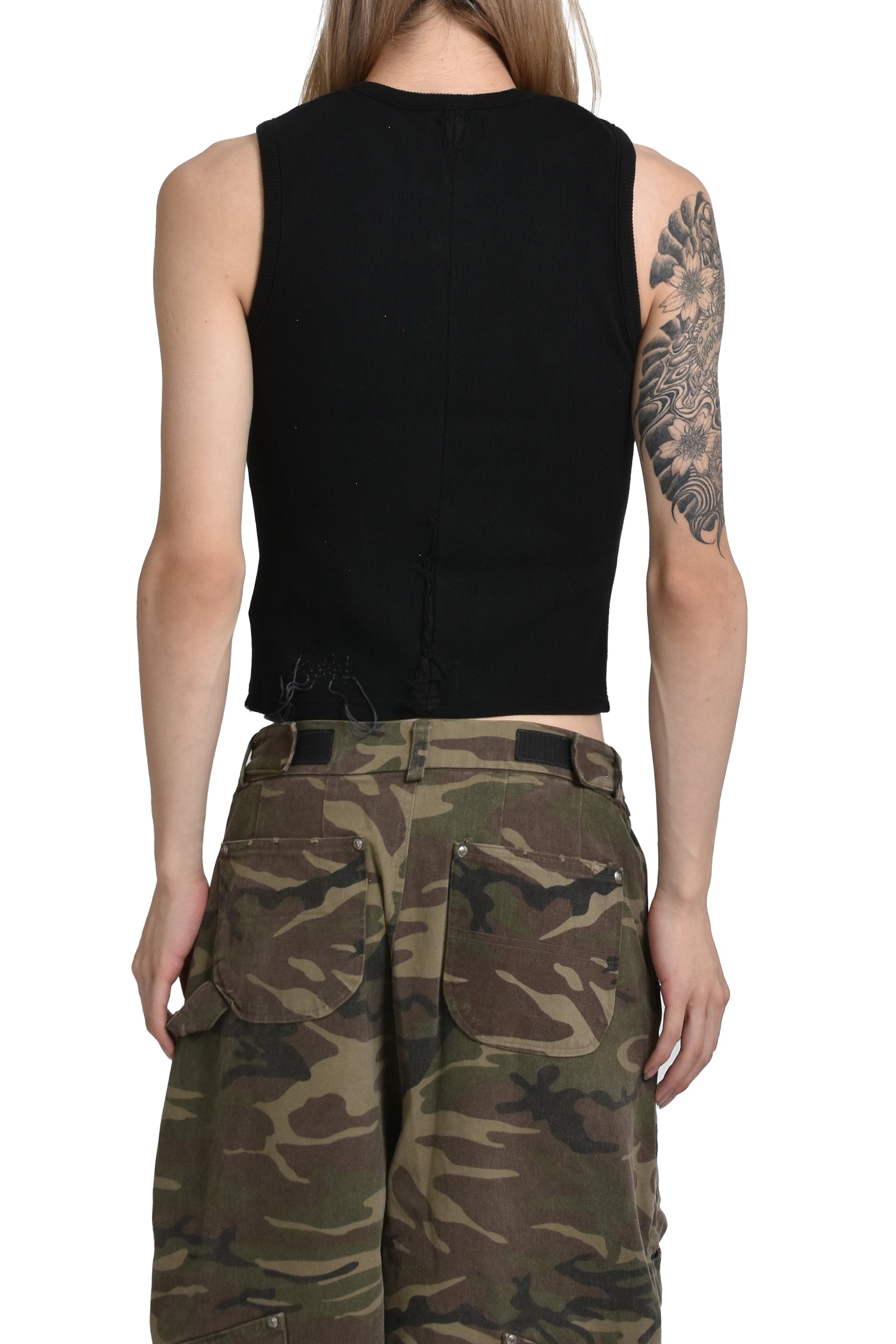 SUKI TANK TOP / BLK