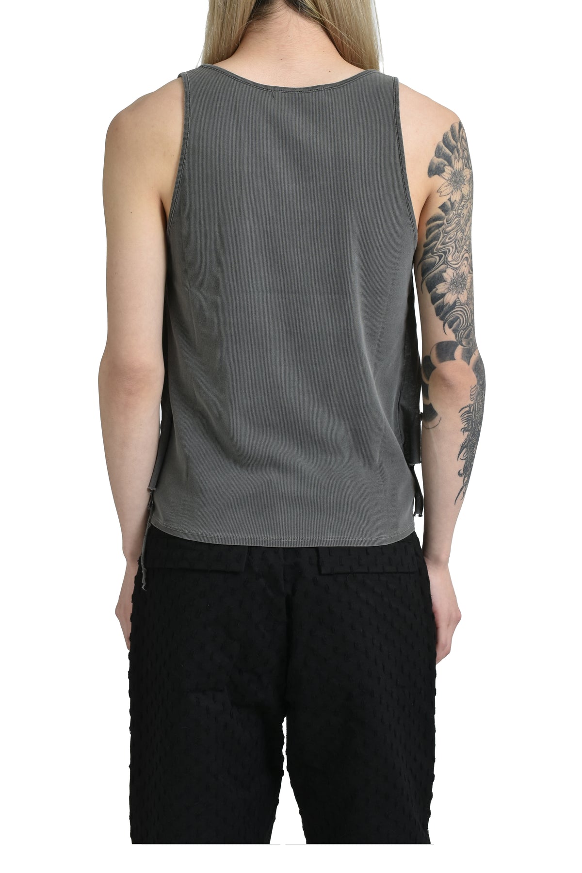 LAYERED TANK TOP / GRY