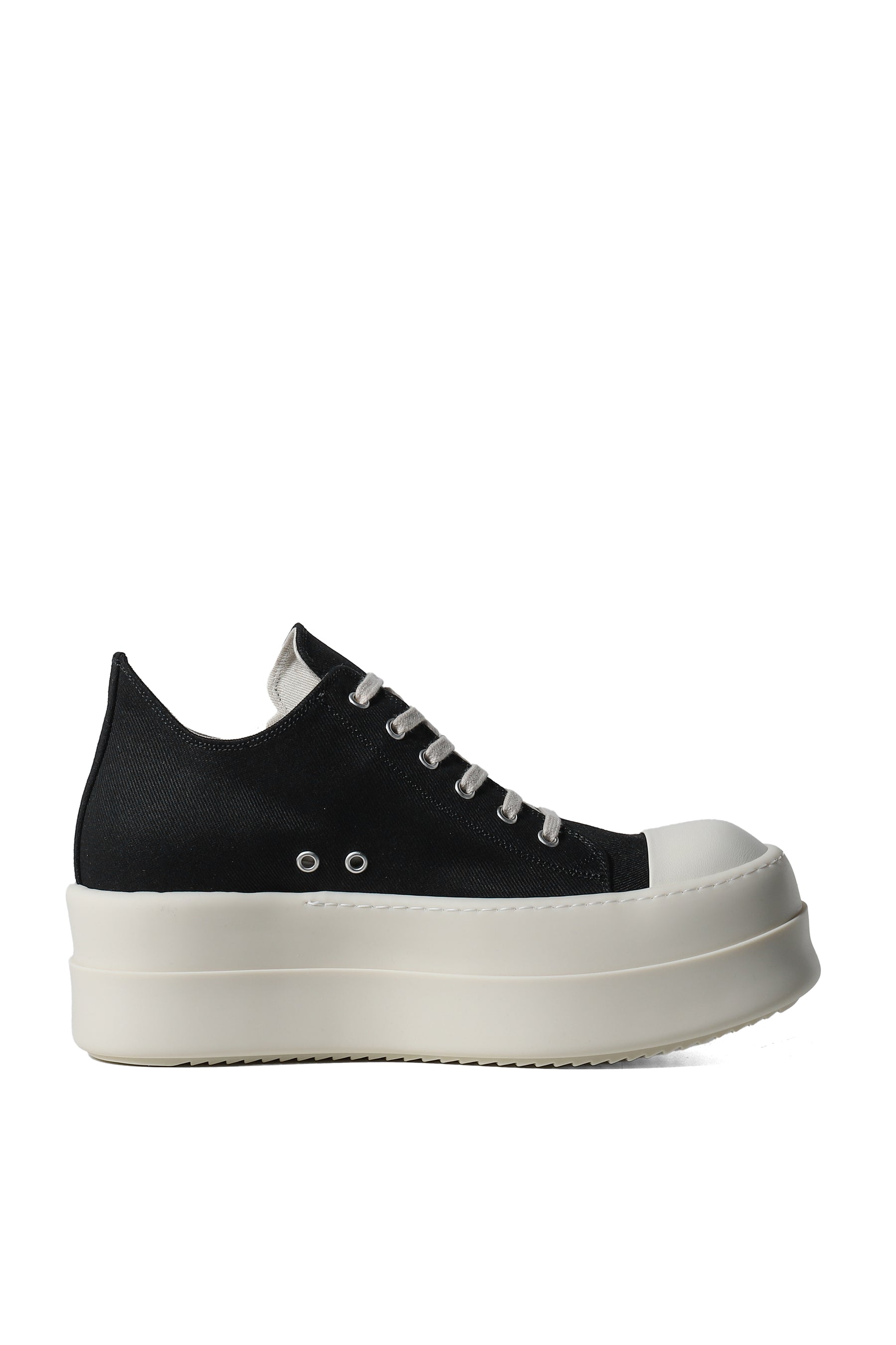 DOUBLE BUMPER LOW SNEAKS / BLK MILK MILK