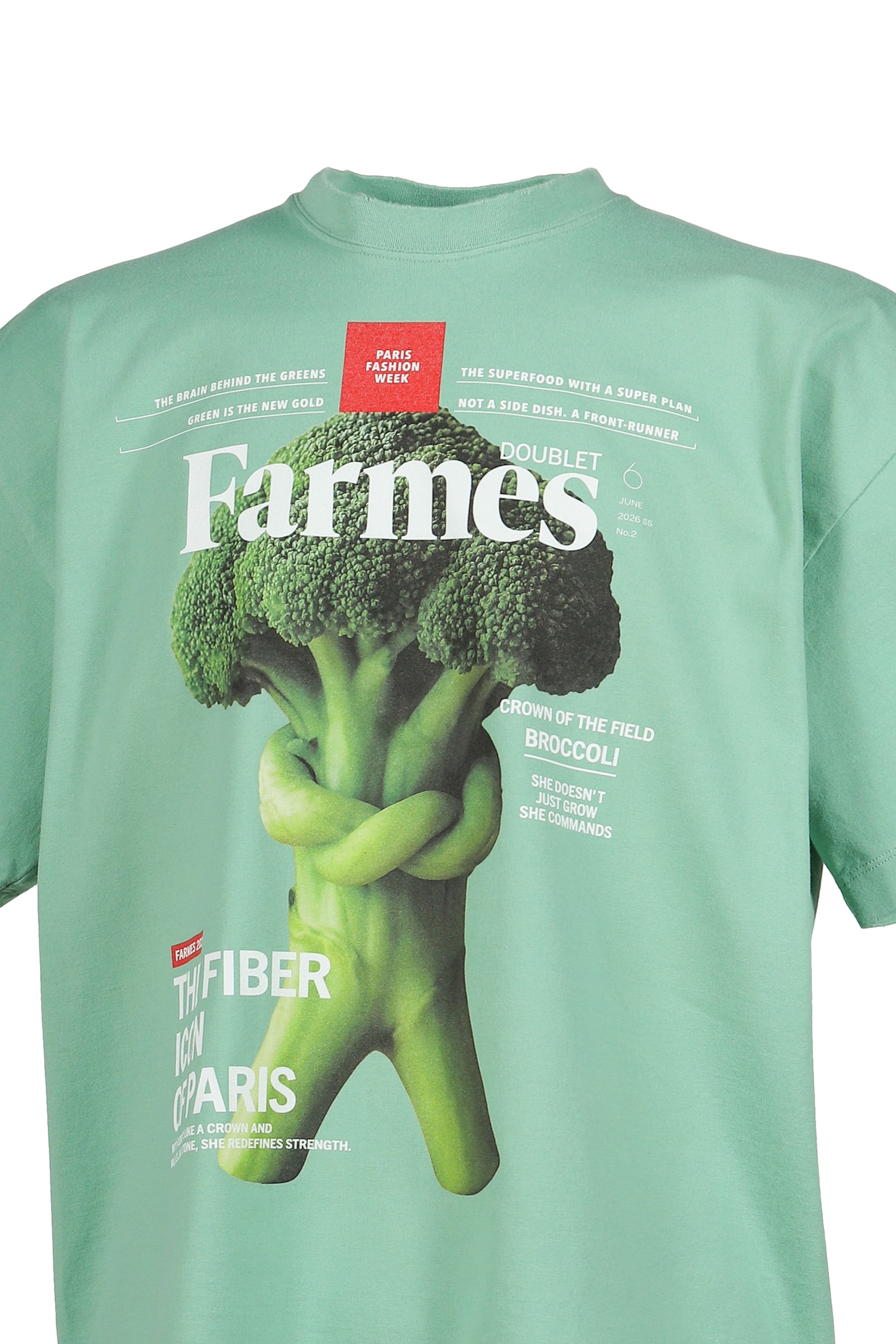 FARMES MAGAZINE COVER T-SHIRT / GRN