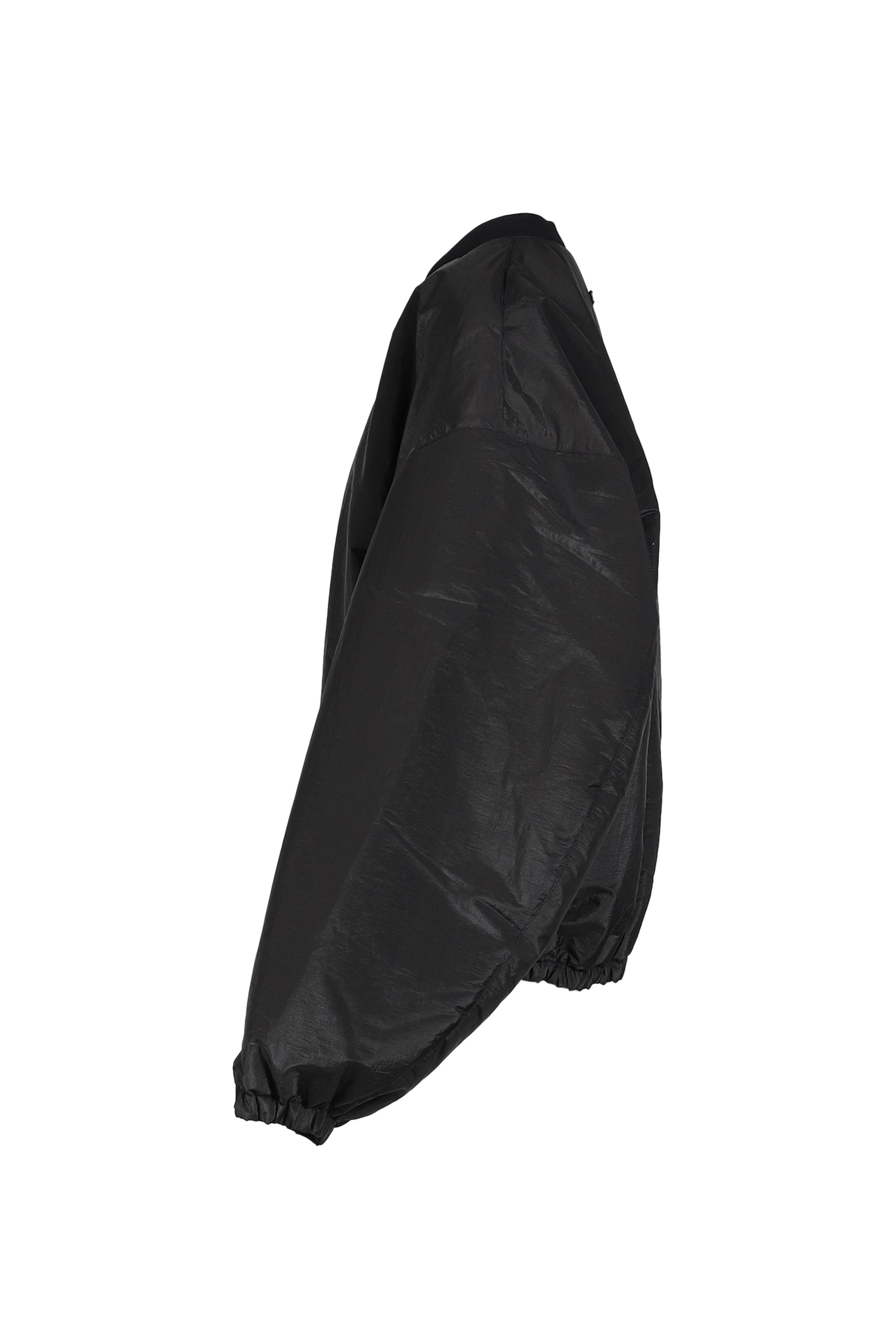 PADDED BOMBER JACKET / OFF BLK