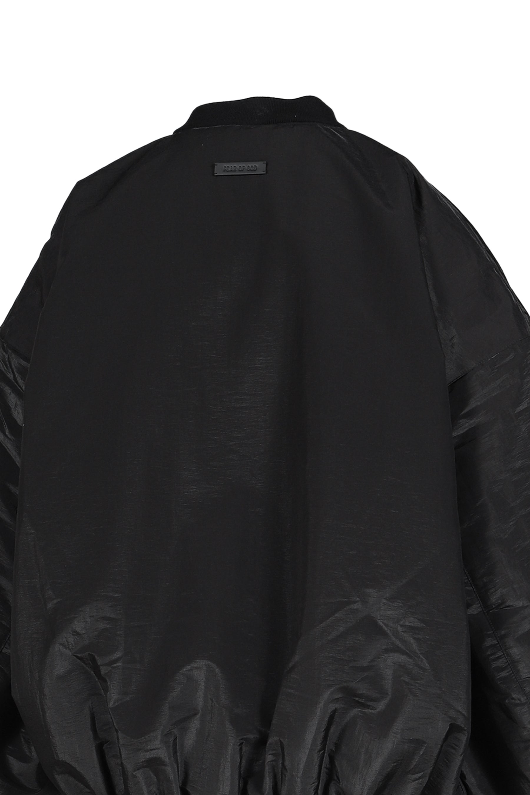 PADDED BOMBER JACKET / OFF BLK
