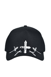 FIVE CROSS CAP / BLK