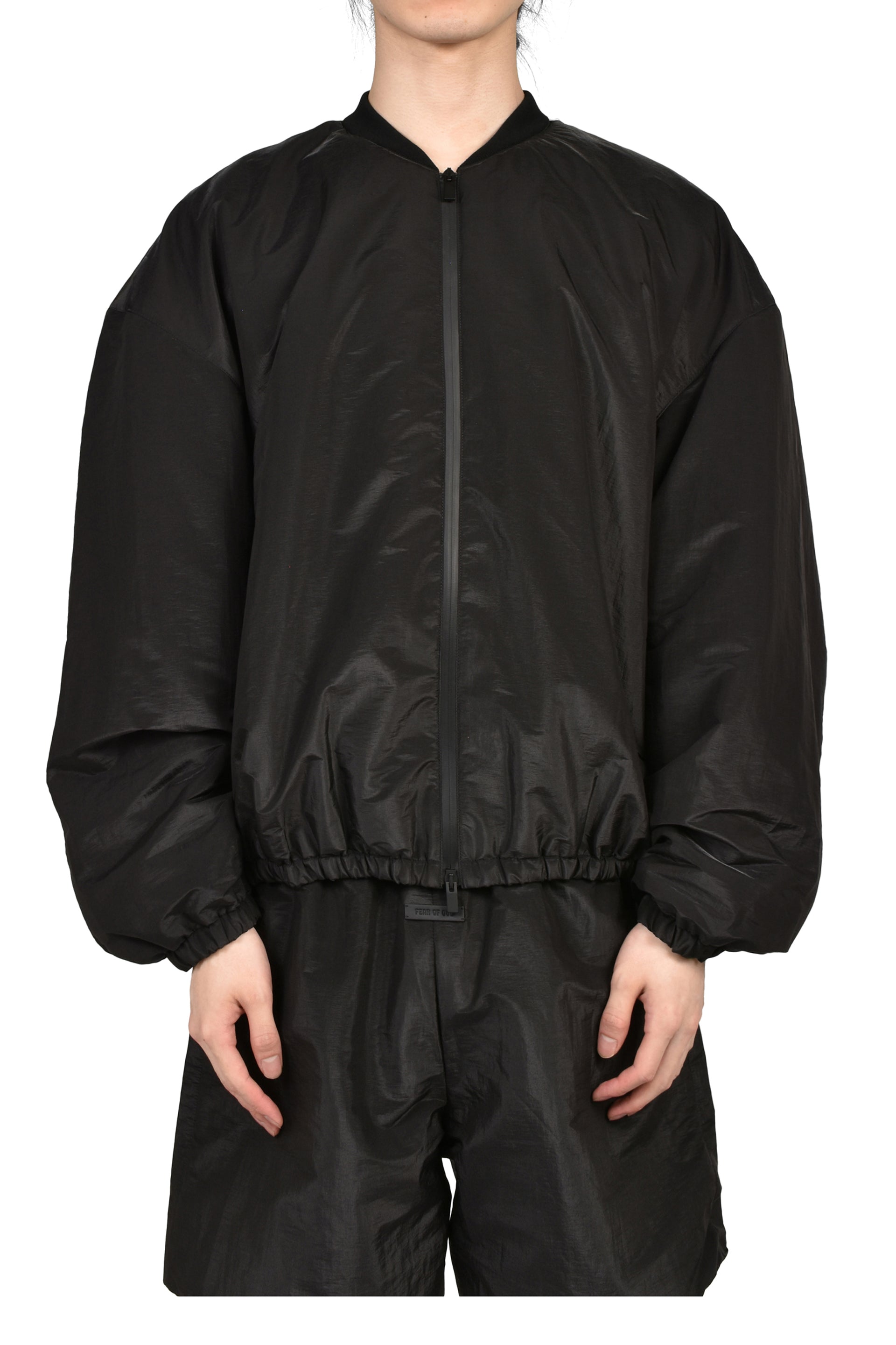 THE FLATS ブラック ボンバージャケット新品 Next：日本 ブラック - 小雨防水 ボンバージャケット from Next Japan
