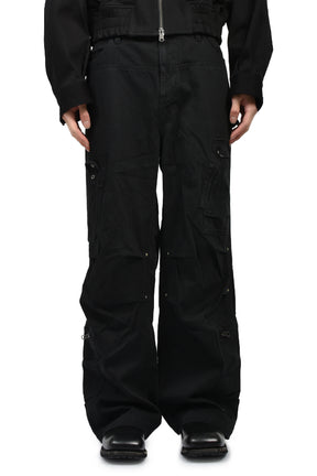 FEDRY WORK-PANTS / BLACK 