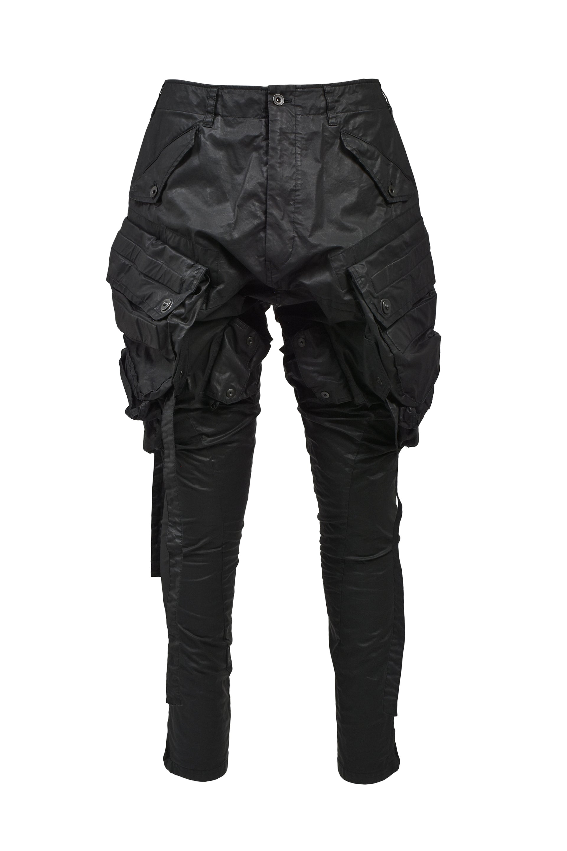 COATED CLOTH GASMASK CARGO / BLK