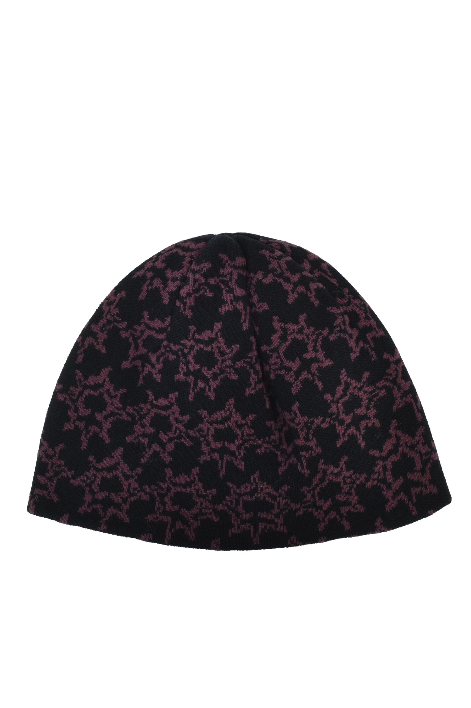 AOP LOGO BEANIE / BRWN 