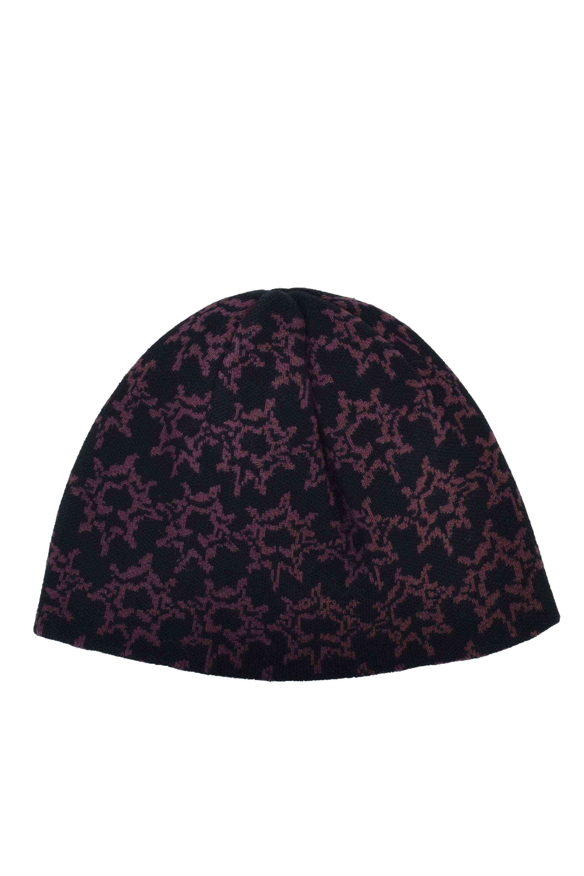 AOP LOGO BEANIE / BRWN 
