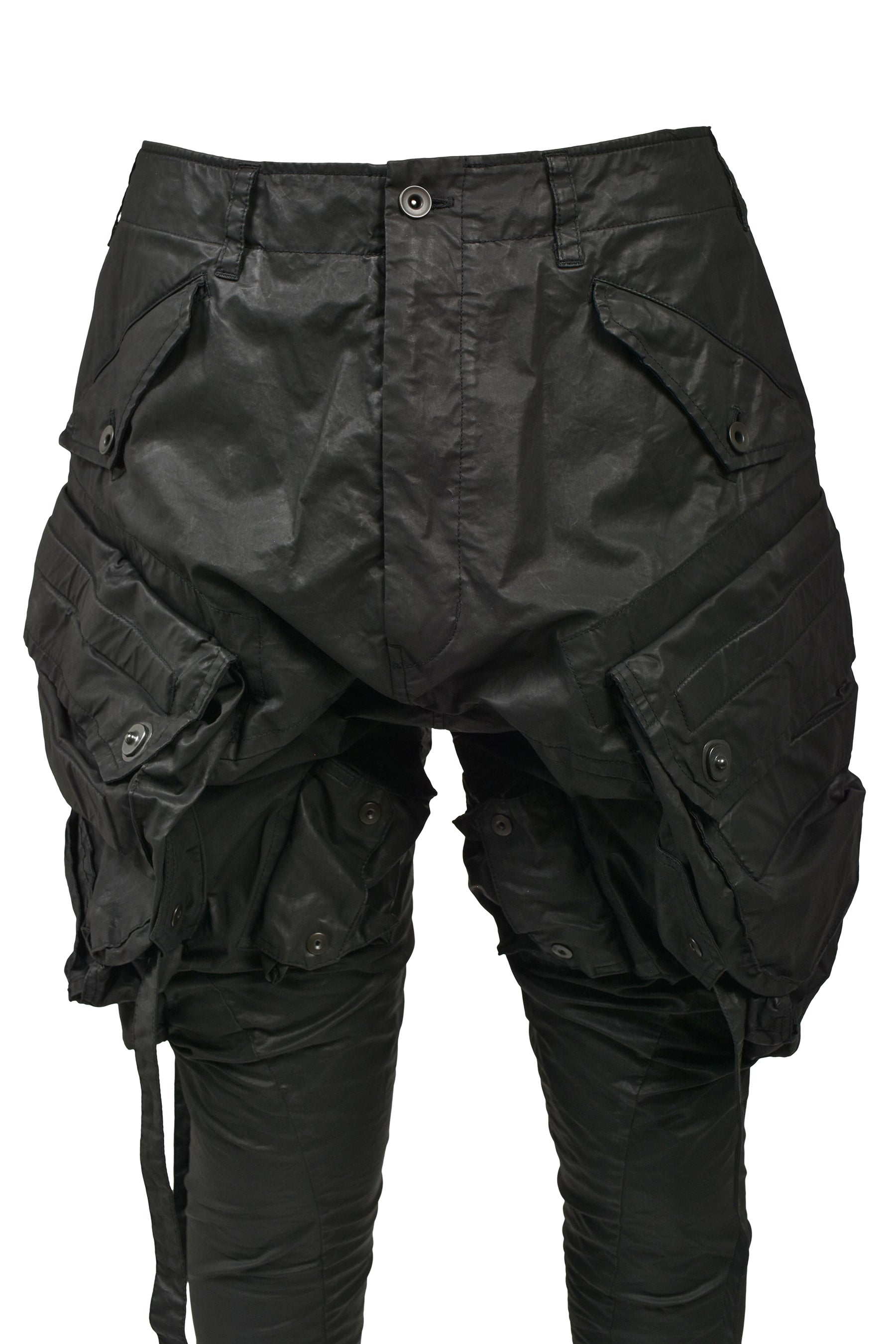 COATED CLOTH GASMASK CARGO / BLK
