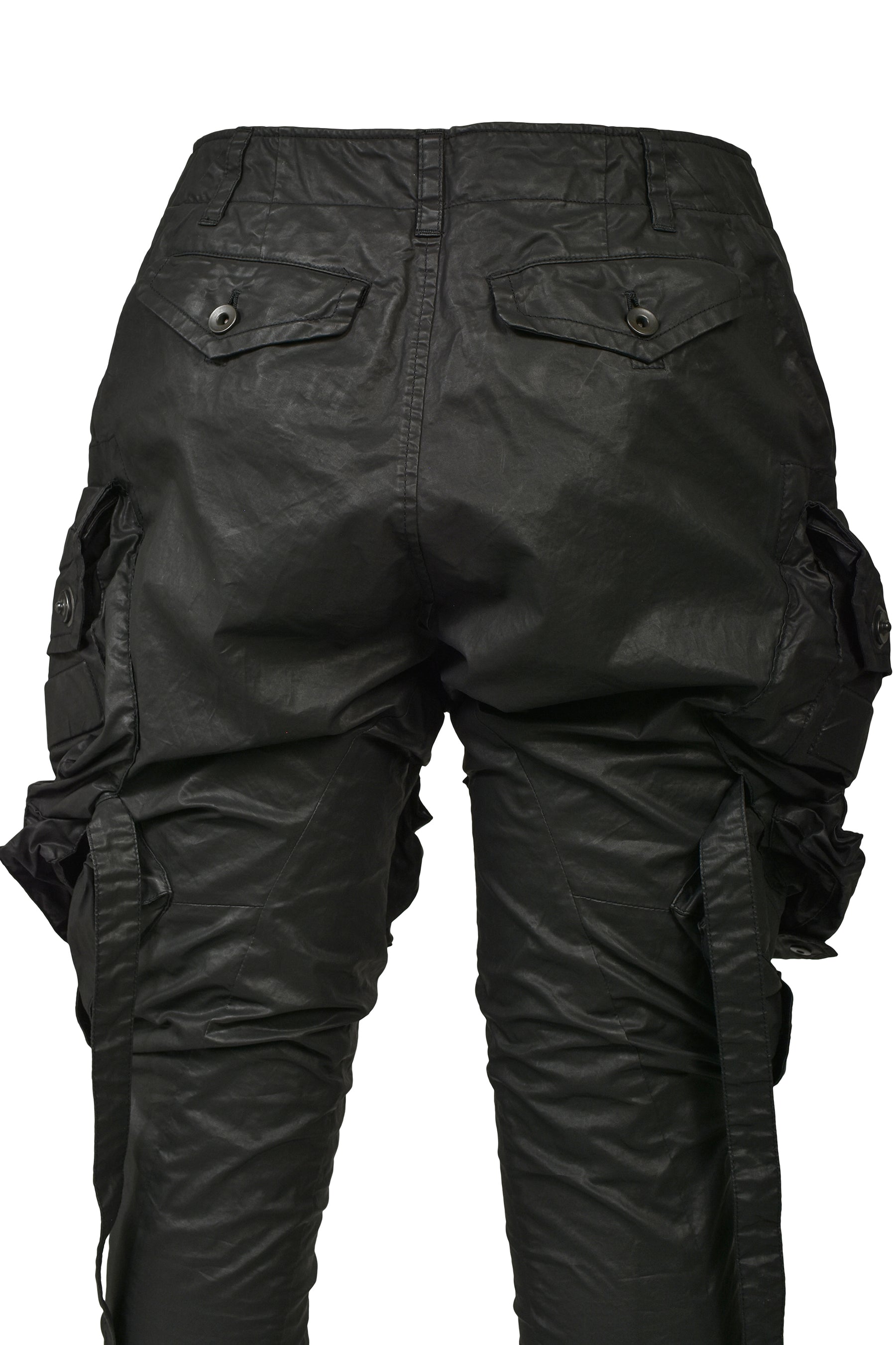COATED CLOTH GASMASK CARGO / BLK