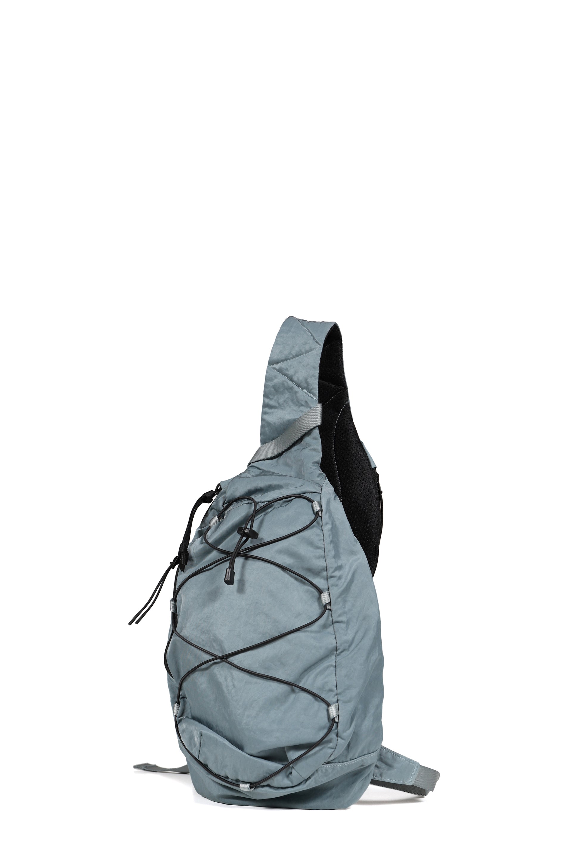 NYLON B CROSSBODY BACKPACK / SIL BLU