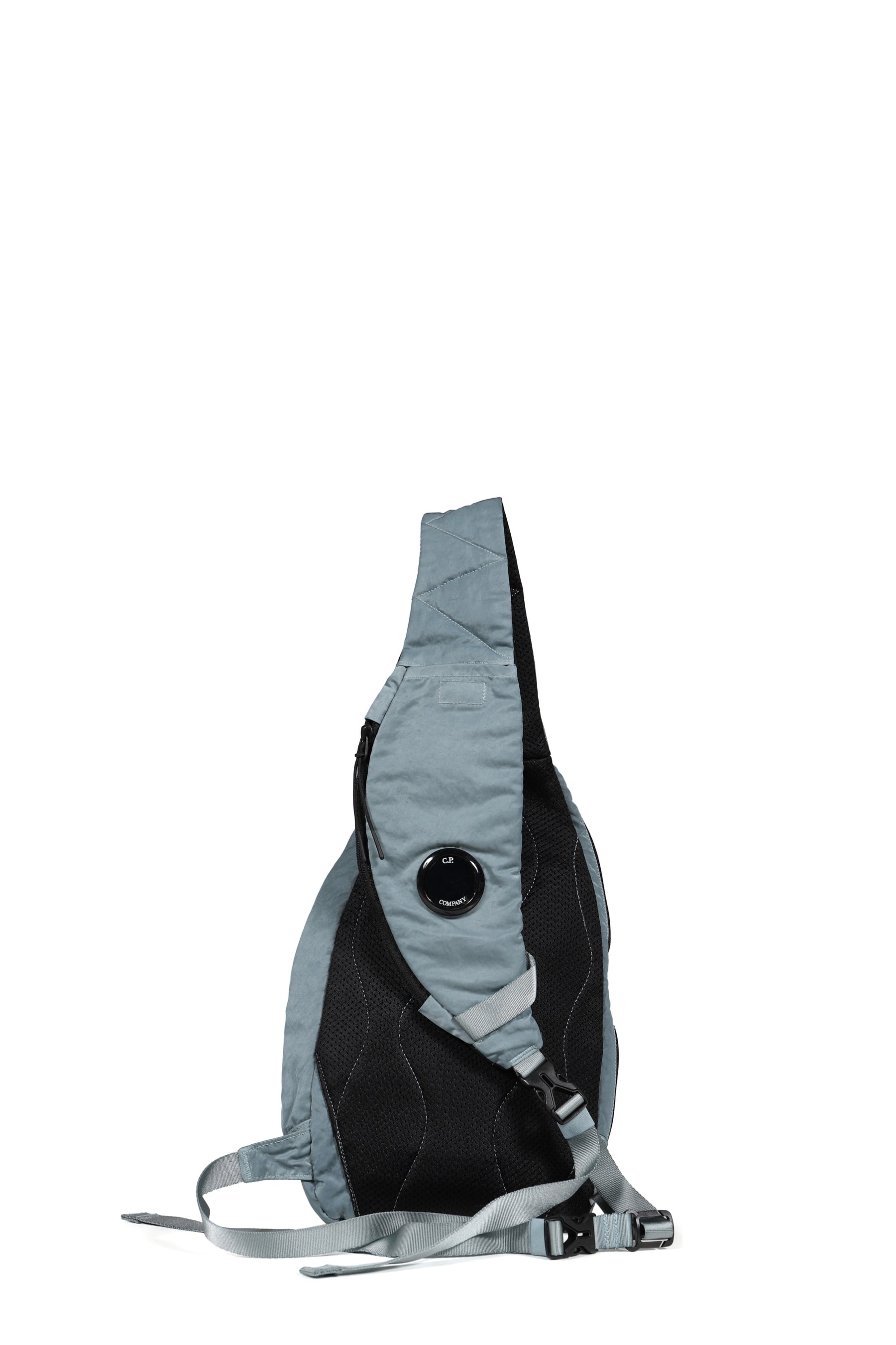 NYLON B CROSSBODY BACKPACK / SIL BLU