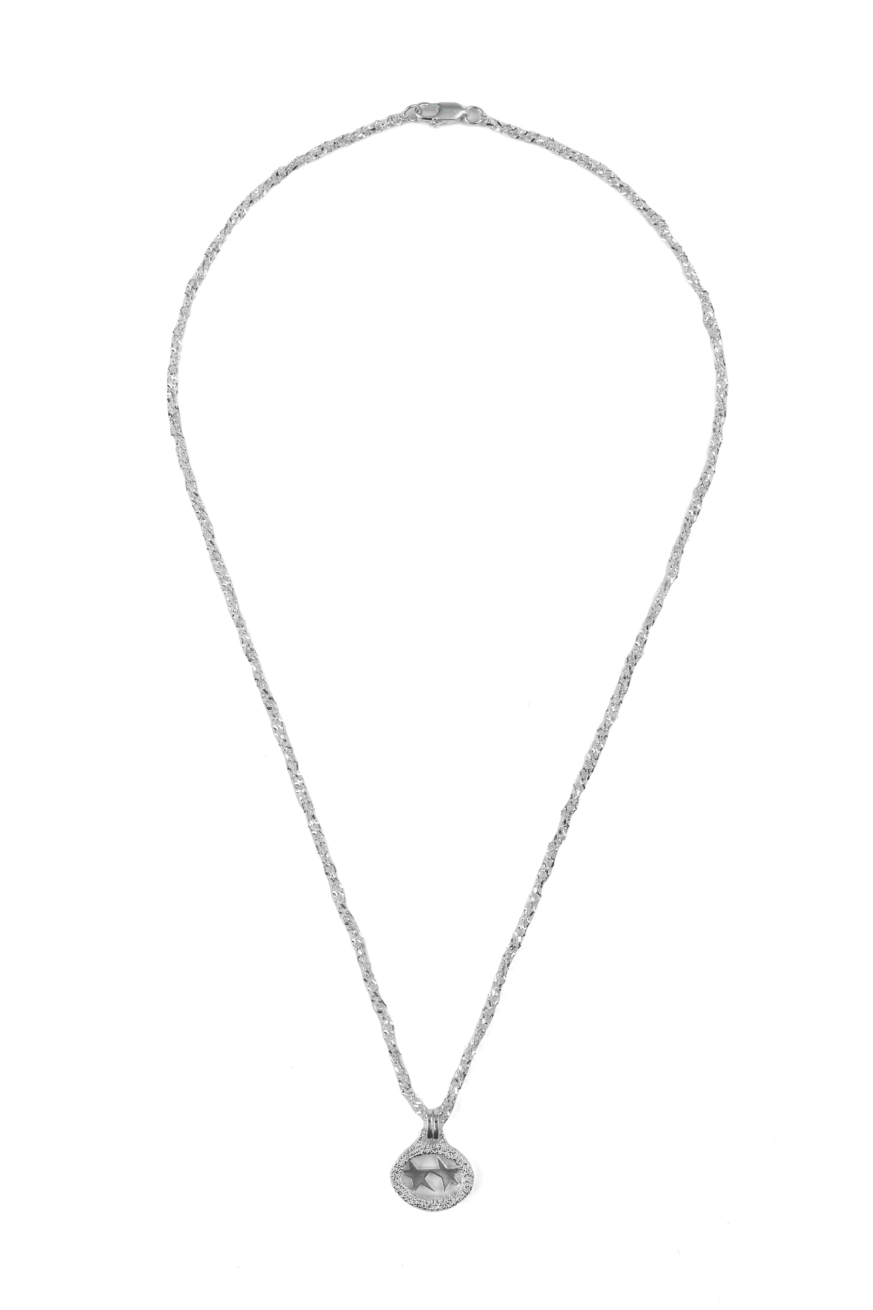 MARGARITA SUPERSTAR NECKLACE M / SIL