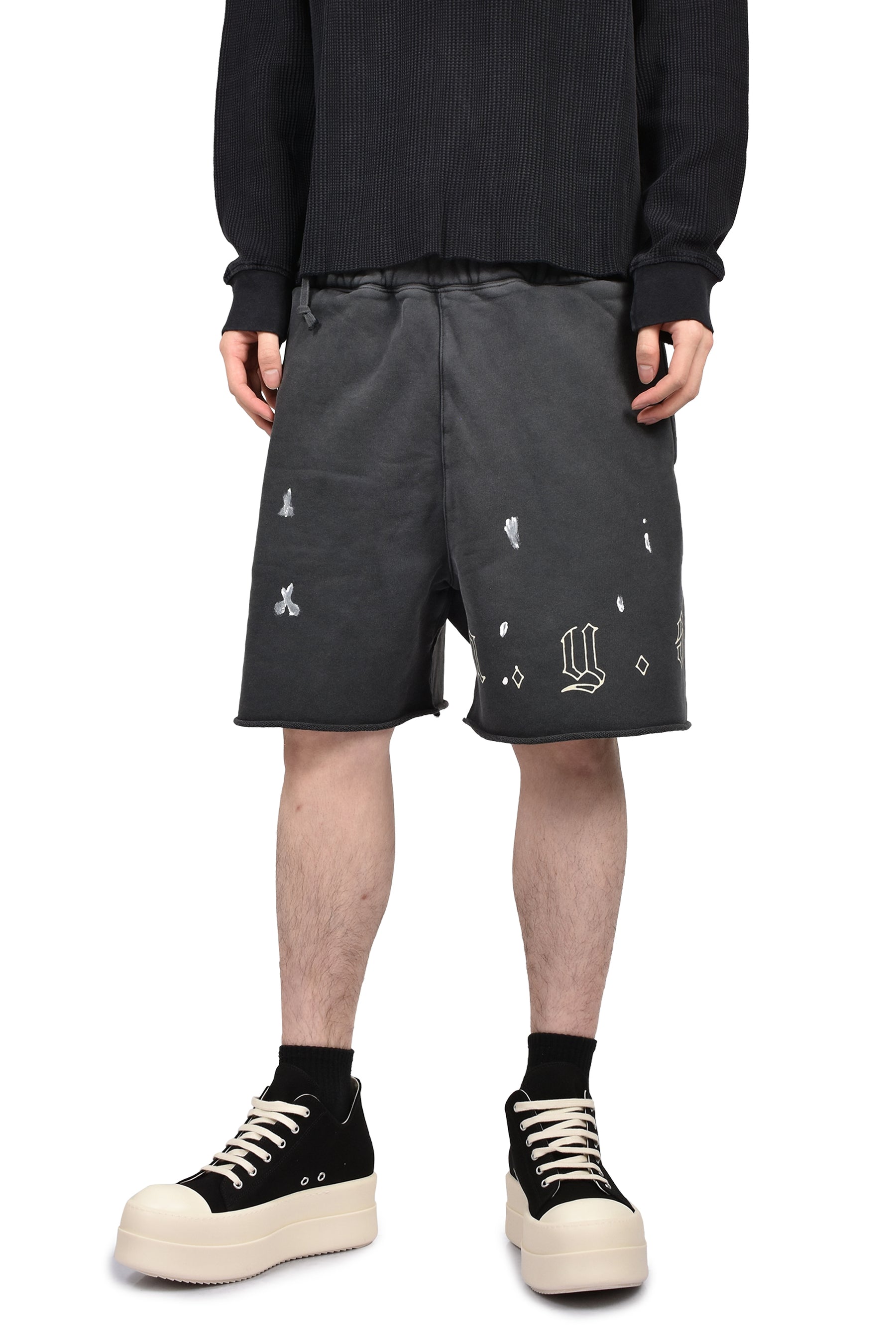 AYS VINTAGE FLEECE SHORTS / VINTAGE BLK