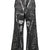 PRINT SWEAT PANTS / BLK