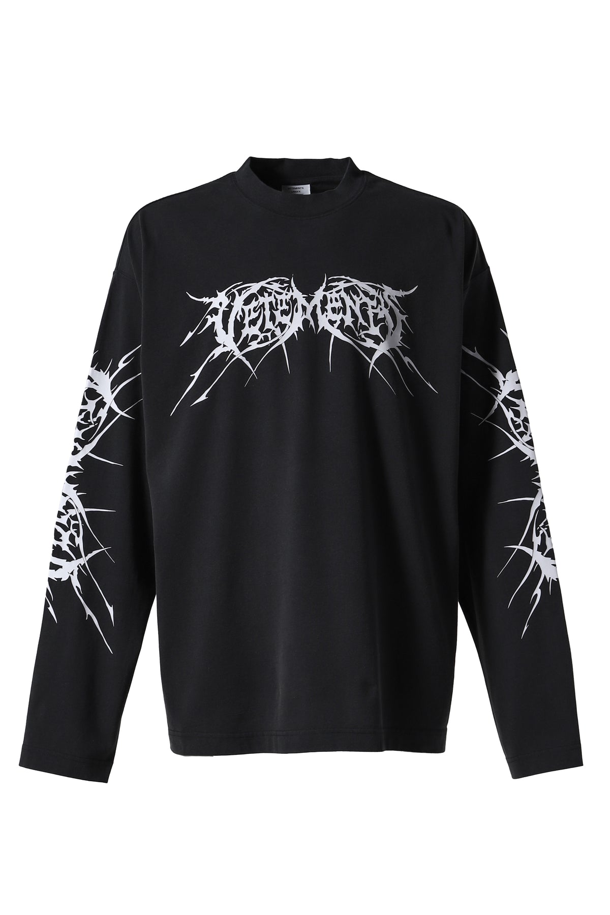 DEATH METAL LONGSLEEVE / BLK WHT