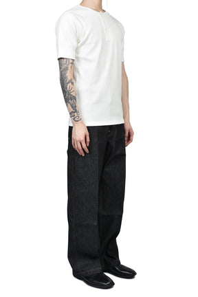 WIDE PANT WITH STUDS / SLATE