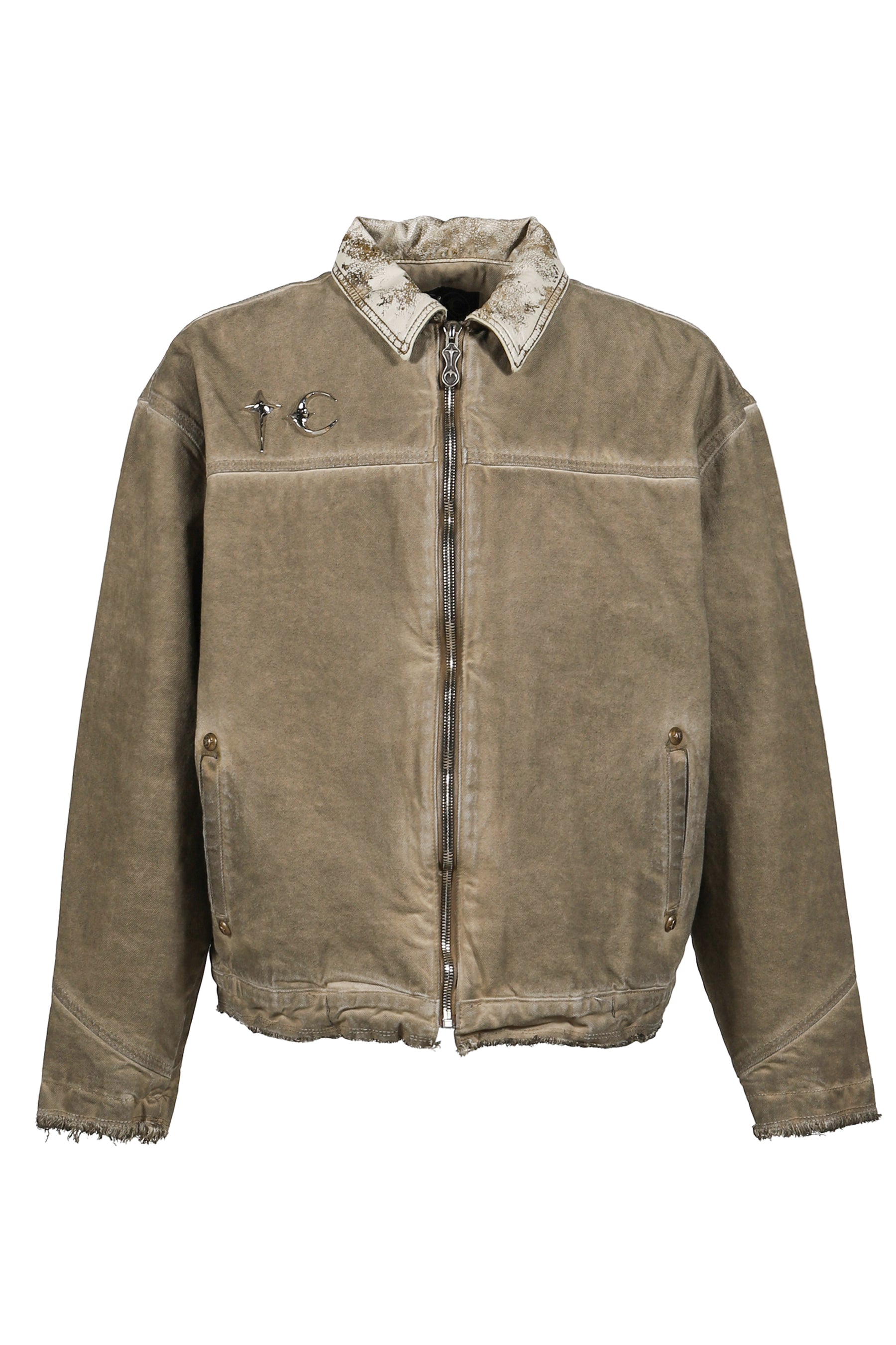 TC WASHED WORK JACKET / BEI