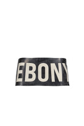 EBONY MINI SKIRT / BLK