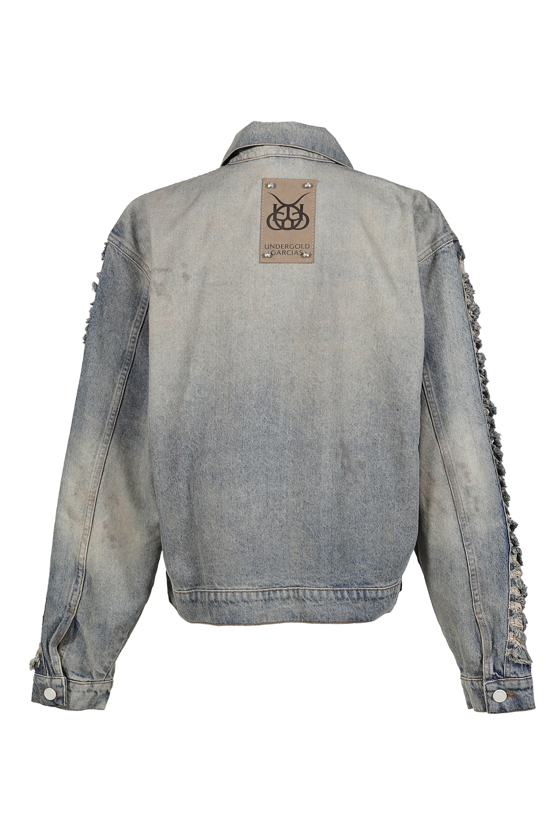 SANTA UNION BASIC RIPPED JACKET / DIRTY BLU