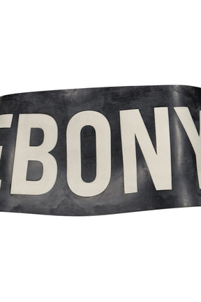 EBONY MINI SKIRT / BLK