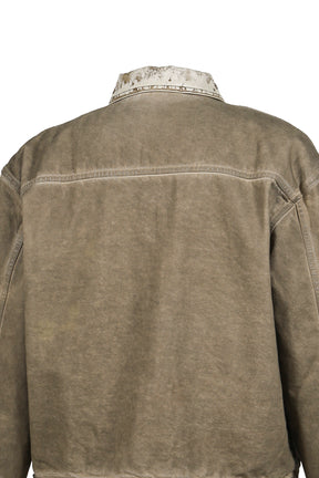TC WASHED WORK JACKET / BEI