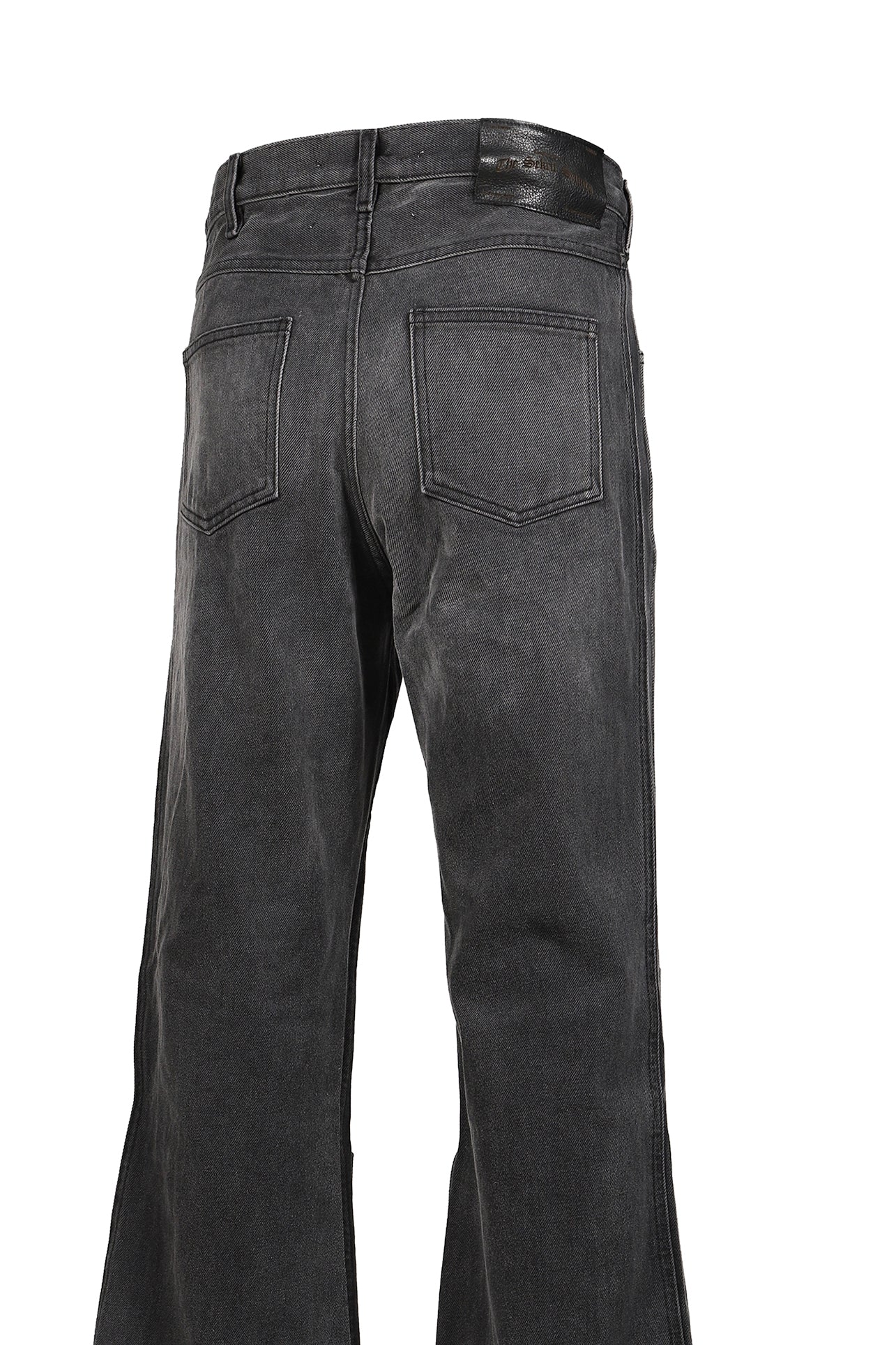 STUDDED CHOPPER CARPENTER PANT / VINTAGE BLK