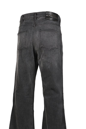 STUDDED CHOPPER CARPENTER PANT / VINTAGE BLK
