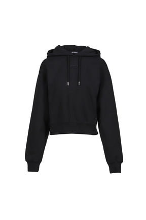 LE HOODIE GROS GRAIN / BLK