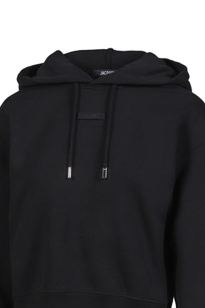 LE HOODIE GROS GRAIN / BLK