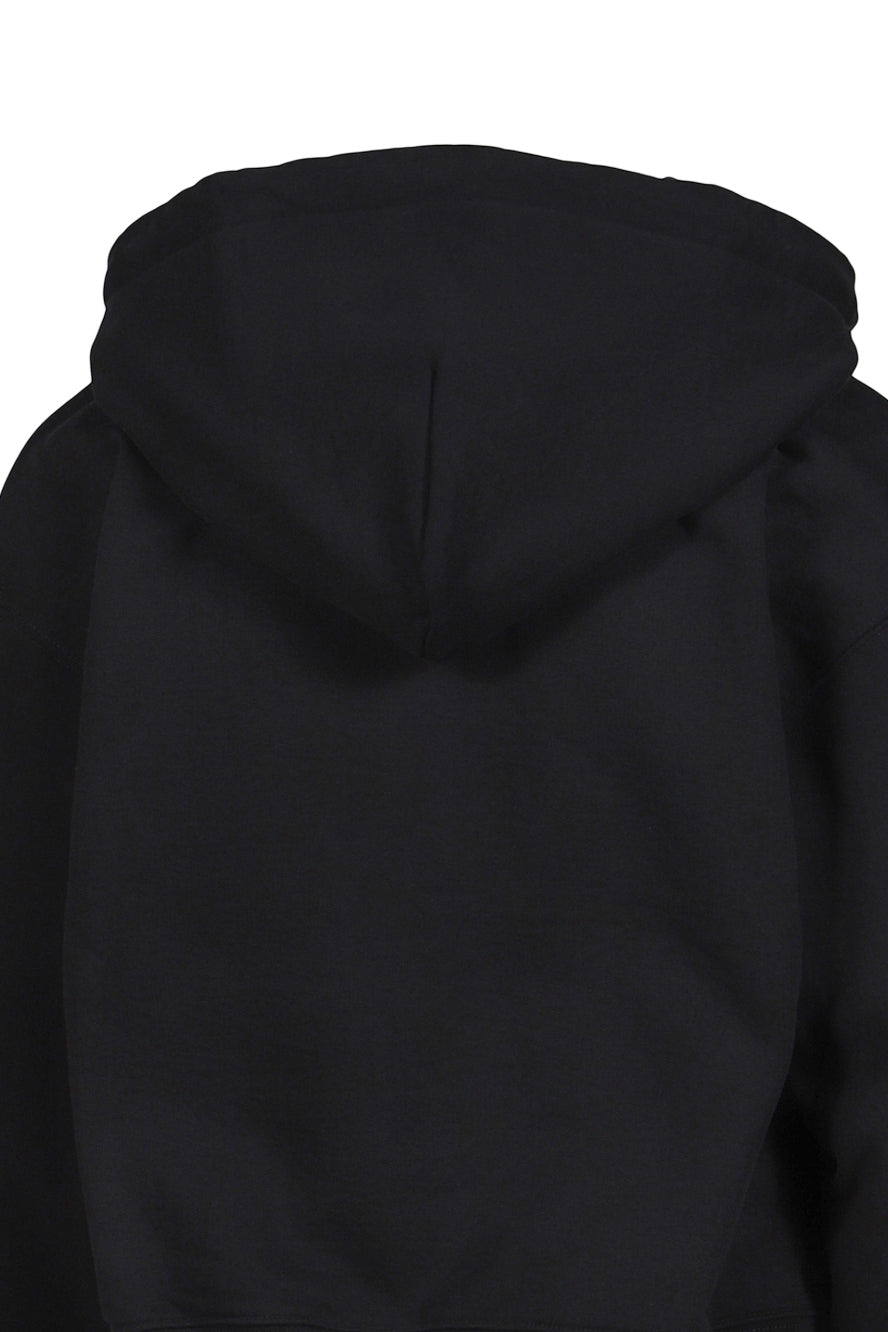 LE HOODIE GROS GRAIN / BLK