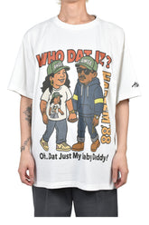 AIRBRUSH TEE / WHT