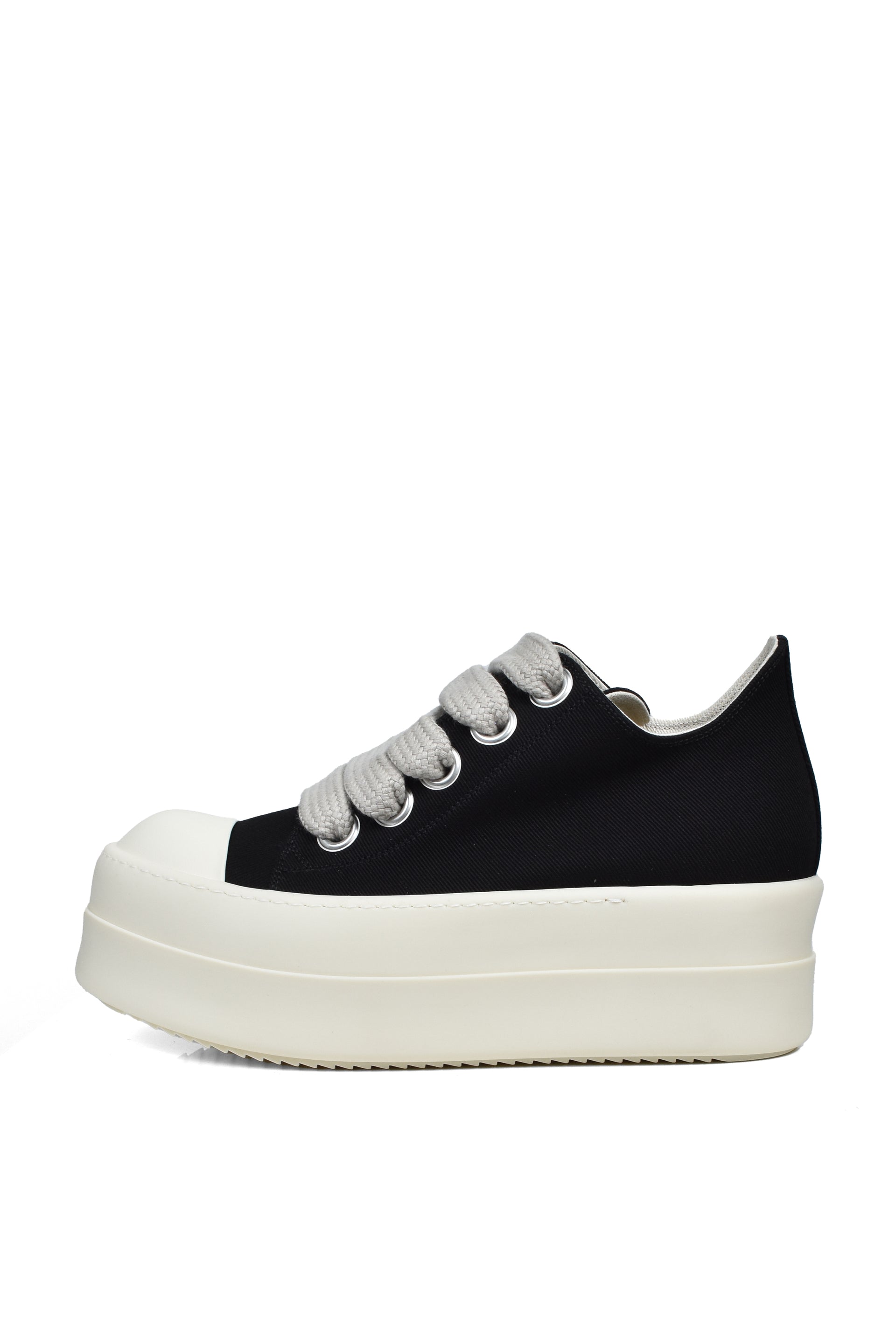 MEGA BUMPER JUMBO LACE LOW SNEAKS / BLK MILK MILK