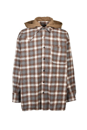 HOODED FLANNEL SHIRTS / BRW