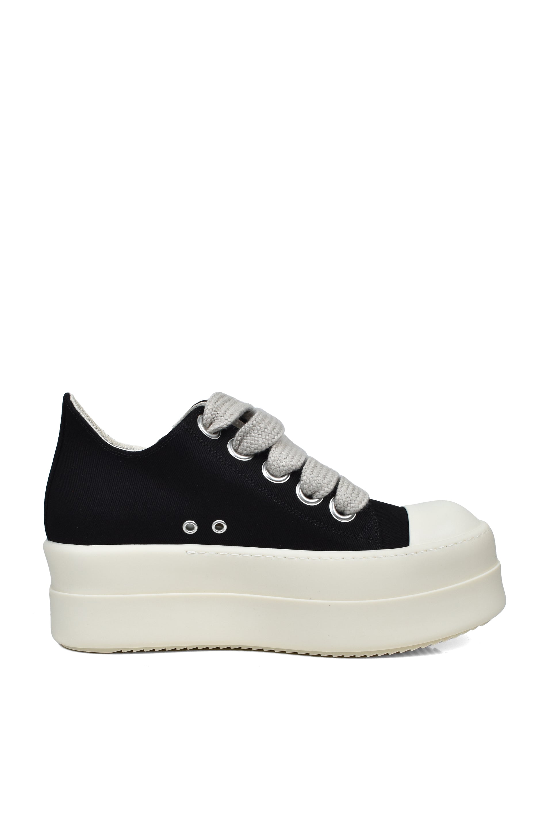 MEGA BUMPER JUMBO LACE LOW SNEAKS / BLK MILK MILK
