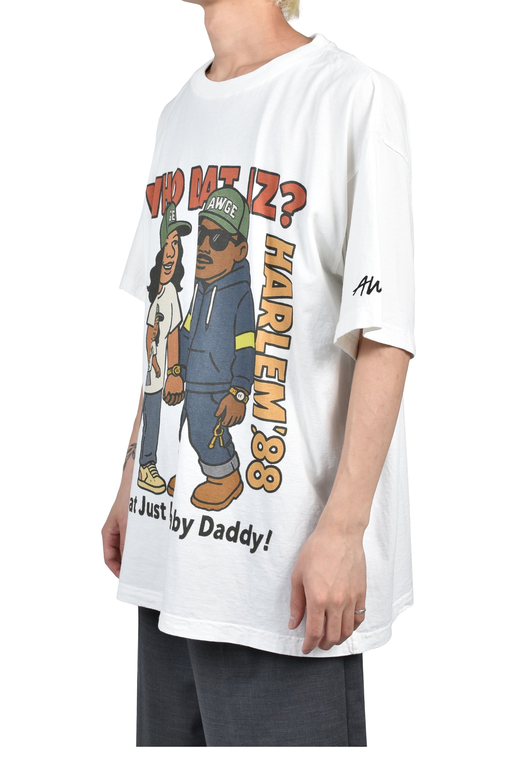 AIRBRUSH TEE / WHT