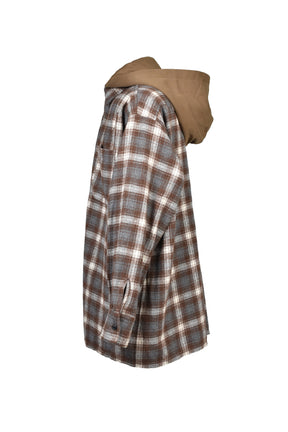 HOODED FLANNEL SHIRTS / BRW