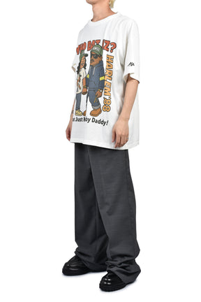 AIRBRUSH TEE / WHT