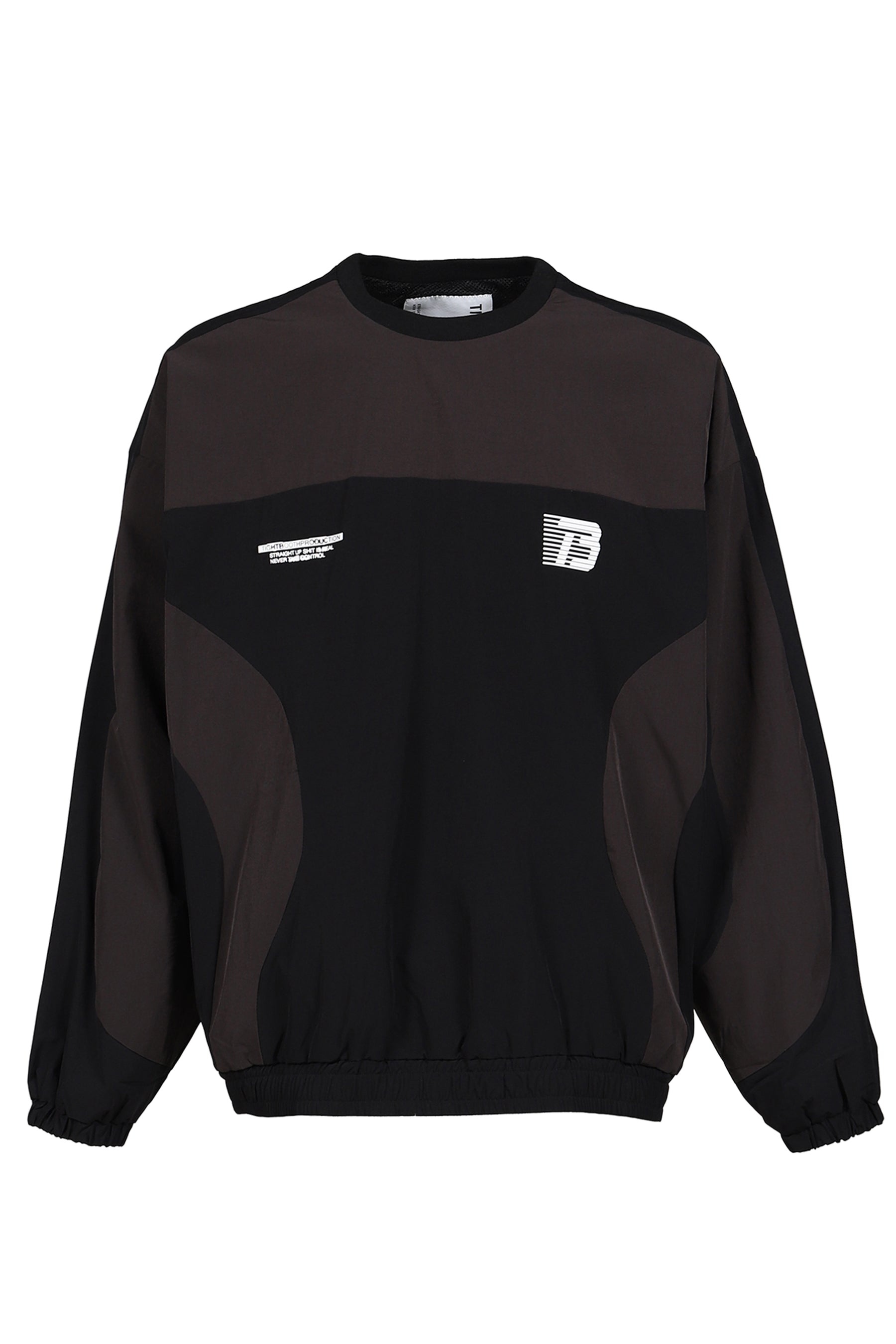 PANEL WIND JACKET / BLK