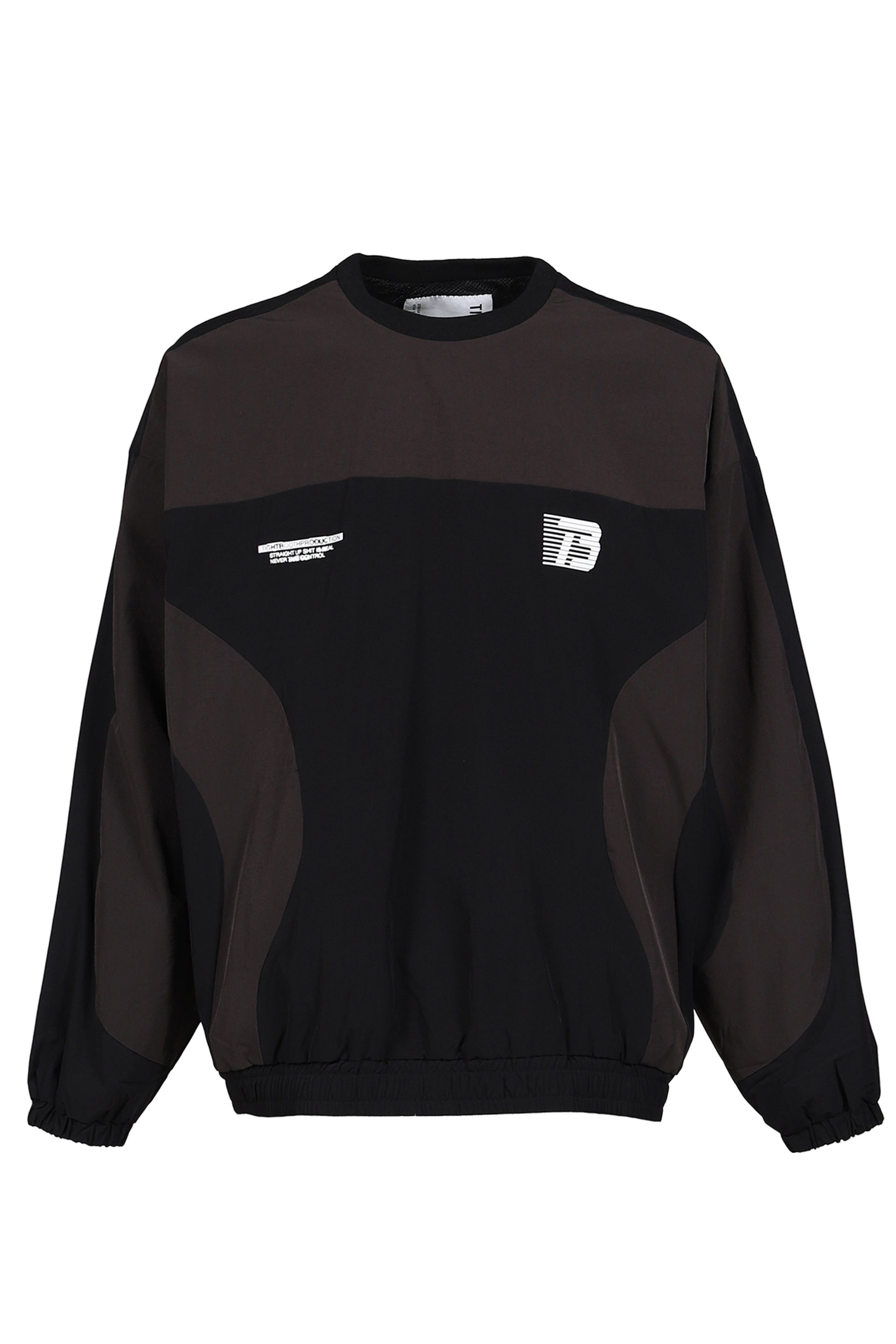 PANEL WIND JACKET / BLK