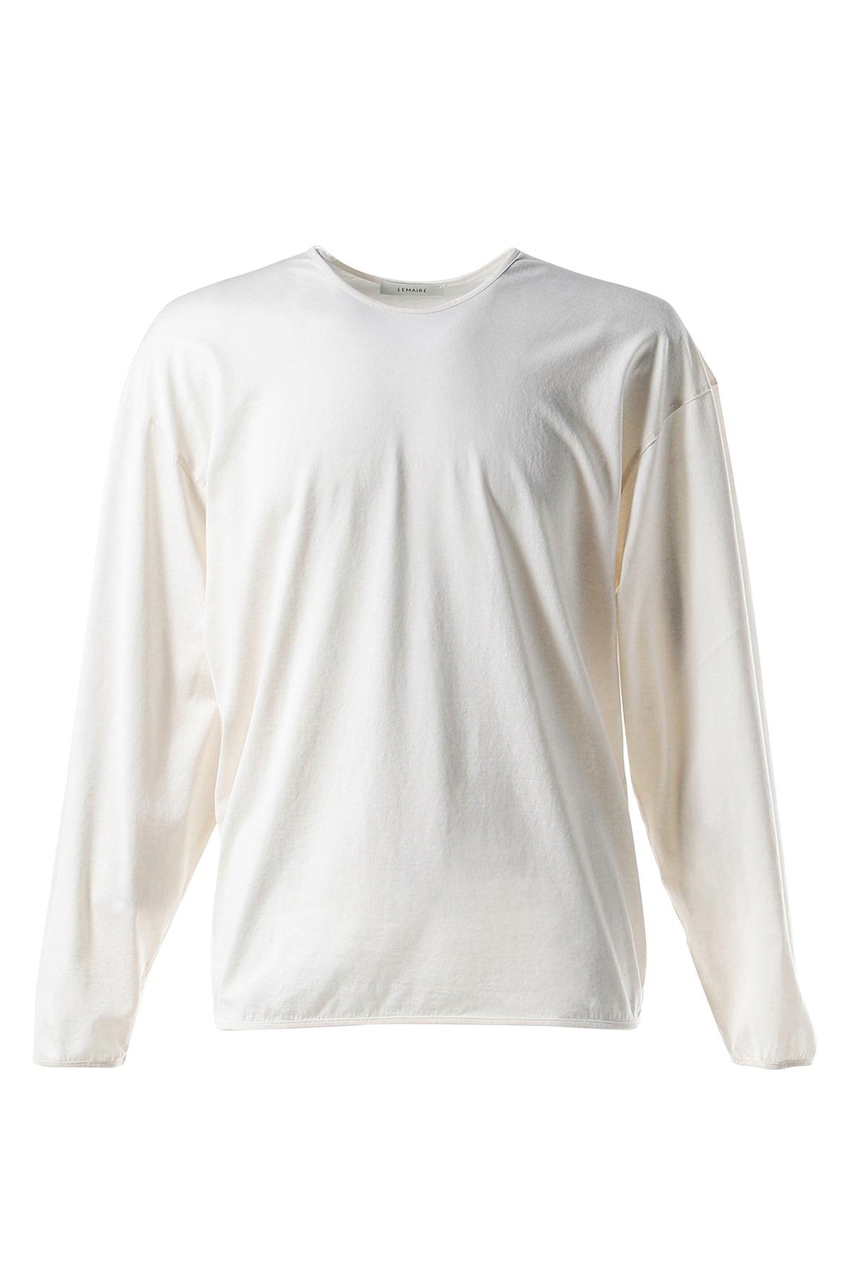 LS RELAXED TEE / CHALK WHT