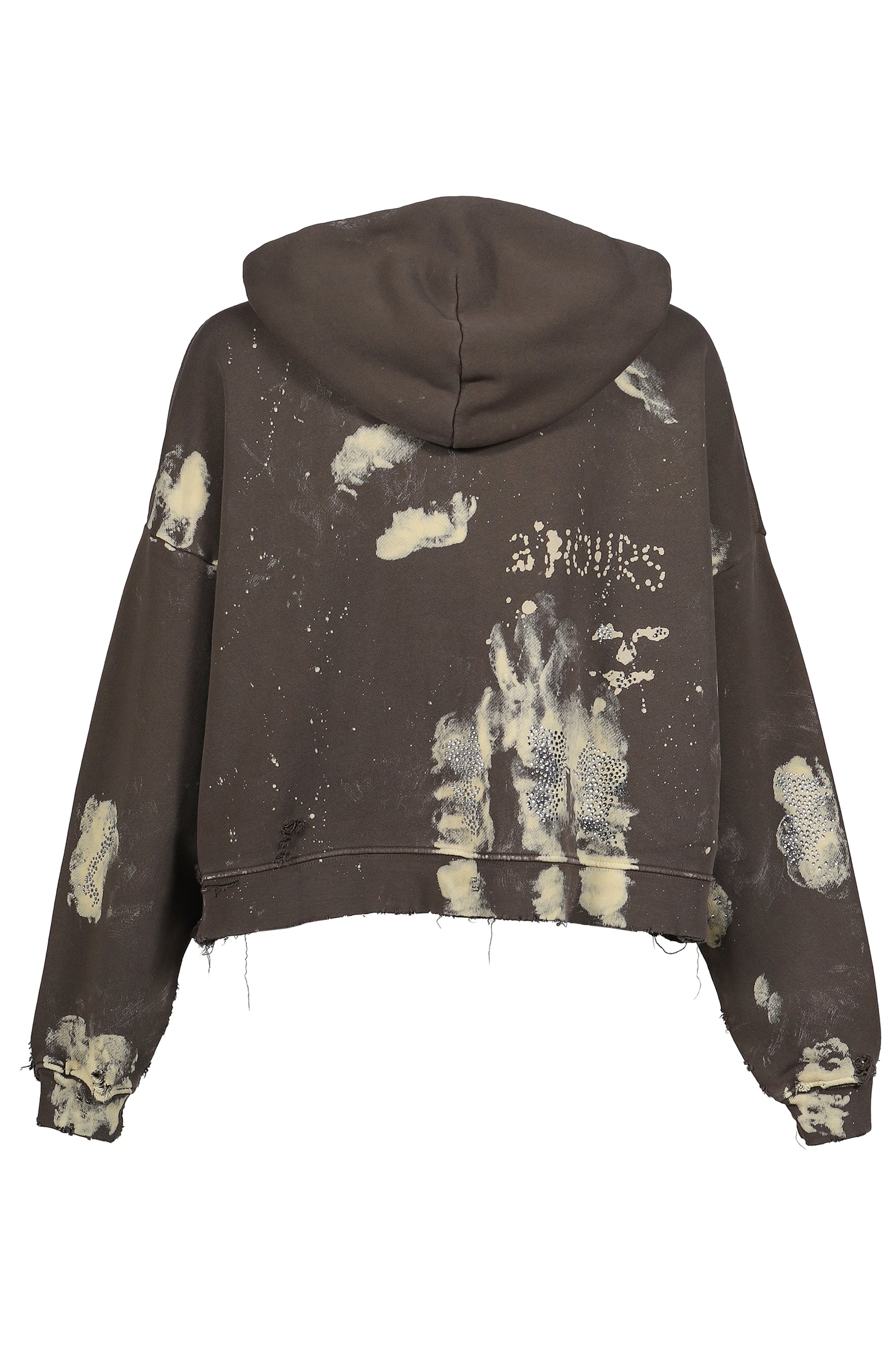 BEEN AMESS ZIP HOODED SWEATSHIRT / BRW