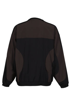 PANEL WIND JACKET / BLK